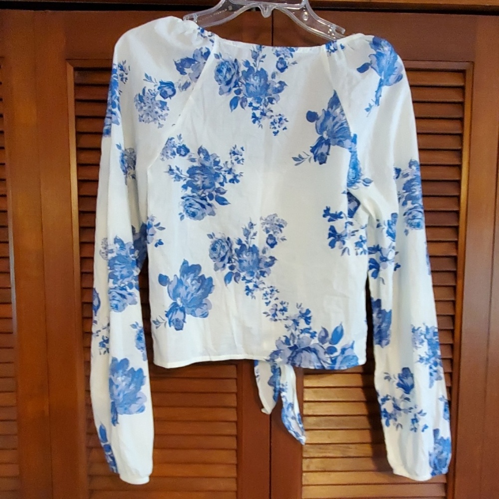 NWOT 💥LAST ONE💥 wild fable Tie Front top - Picture 2 of 6